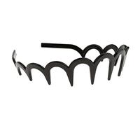 Serre-tête Peigne à Cheveux Zigzag Bande Crantée Bandeau Femme Homme Fille - 7, Taille unique