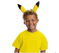 Disguise Pokémon - Serre-Tête Oreilles Pikachu - Accessoire de Déguisement pour Garçon et Fille dès 8 Ans - Taille Unique - Produit Officiel Pokémon pour Halloween, Anniversaire ou Cosplay