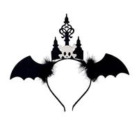 Serre-tête pour costume de chauve-souris - Pratique - Accessoire pour cheveux - Antidérapant - Pour fêtes créatives - Accessoire pour cheveux