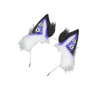 Serre-tête pour costume de personnage d'anime, cadre pliable, oreilles en peluche, accessoire de fête à thème, jeu de rôle essentiel pour adulte