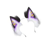 Serre-tête pour costume de personnage d'anime, cadre pliable, oreilles en peluche, accessoire de fête à thème, jeu de rôle essentiel pour adulte