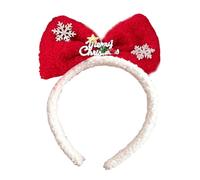 Serre-tête pour le Nouvel An - Accessoires photo amusants - Pour fête de Père Noël - Karaoké - Nœud de Noël - Pour scène de Noël