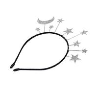 Serre-tête princesse fille Halloween fête paillettes poudre lune étoile Met bandeau de course pour femme