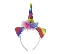P'TIT CLOWN - Serre-Tête Licorne - Parfait pour Compléter votre Déguisement (Multicolore)