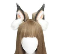 Serre-tête réaliste avec oreilles de chat pour femme, festival, maquillage, pour carnaval, cosplay, animes, personnages