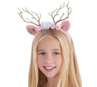 Serre-Tête Renne Rose Gold Fille Rose