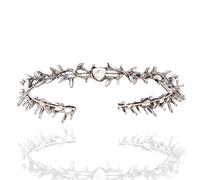 Serre-tête rétro reine en alliage avec strass pour anniversaire, fête de retrouvailles, mariage, Halloween, bal de fin d'année, Medium, Alliage, Cristal