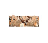 Serre-tête Serious DeerBow à motifs, accessoire pour cheveux de bébé, adapté pour les nouveau-nés, les nourrissons et à porter au quotidien