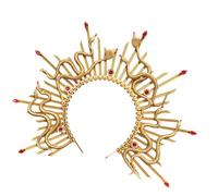 Serre-tête serpent antique pour femme et fille sur le thème de l'événement, couronnes pour un usage quotidien, une fête, une pince à cheveux mystérieuse