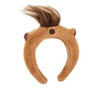 Serre-tête tendance Capybara - Accessoires de cheveux en peluche - Pour femmes et filles