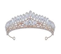 Serre-tête tendance pour cheveux avec strass scintillants, couronnes, accessoires de robe de mariée, accessoires pour femmes, couvre-chef, bijoux élégants, taille unique, Comme décrit