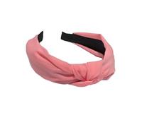 Serre-tête tendance pour femme et fille - Accessoire de cheveux pour le yoga, le visage, le lavage, les fêtes, les festivals, les vacances - Rose foncé