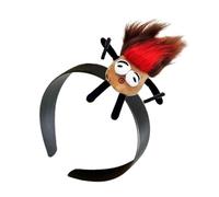 Serre-tête tressé amusant avec épingle à cheveux pour fête, cosplay, coiffure, bijoux