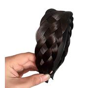 Serre-tête tressé invisible pour cheveux tressés