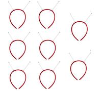 Serre-tête uni avec ressort pour concours de beauté, bal de fin d'année, bandeau décontracté pour femmes, hommes, filles, écolières, bandeaux pour cheveux pour femmes