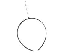 Serre-tête uni avec ressort pour concours de beauté, bal de fin d'année, coiffe décontractée pour femmes, hommes, filles, écolières, élégante pince à cheveux au quotidien