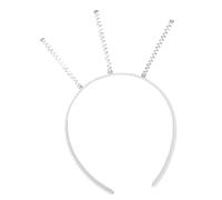 Serre-tête uni pour travaux manuels, concours de beauté, bal de fin d'année, accessoires de fête, bandeau créatif, pince à cheveux