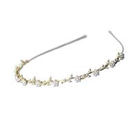 Serre-tête unique en forme de papillon et de perles pour filles, accessoire de cheveux adapté pour les cérémonies de mariage, la première communion et plus encore