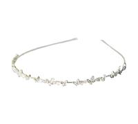 Serre-tête unique en forme de papillon et de perles pour filles, accessoire de cheveux adapté pour les cérémonies de mariage, la première communion et plus encore
