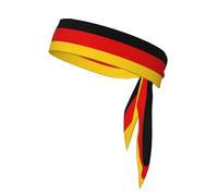 Serre-tête unisexe avec drapeau allemand pour tennis, ninja, course à pied