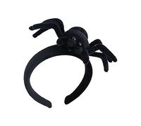 Serre-tête unisexe en forme de citrouille de dessin animé pour femme - Pour fête d'Halloween - Diable - Noir