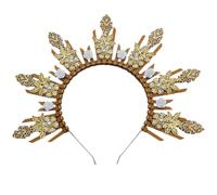 Serre-tête vintage avec perles pour concours de beauté, accessoires de cheveux pour mariage, accessoires photo de mariée