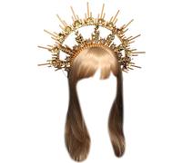 Serre-tête vintage en forme de fleur pour concours de beauté, accessoires de cheveux pour mariage, accessoires photo de mariée