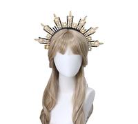 Serre-tête vintage pour femme - Dieu mère - Pour Halloween, fête d'Halloween - Fait à la main - Kits de coiffe