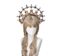 Serre-tête vintage pour femme - Dieu mère - Pour Halloween, fête d'Halloween - Fait à la main - Kits de coiffe