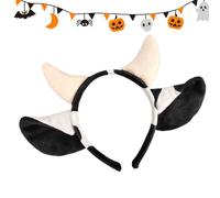 Serre-têtes Animaux Fermiers Costume Cosplay Vache Mignon avec Oreilles et