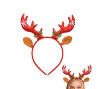 Serre-Têtes De Fêtes Accessoires Cheveux Renne | Couvre-chef de Costume Pour Femmes Filles Vacances Scolaires Rassemblement Familial Célébration Saisonnière Dîner Festif
