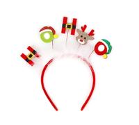 Serre Têtes de Noël, Bandeaux de Noël Fête Bandes de Cheveux Noël Bandeau De Noël Serre Tete Noel Fantaisie Christmas Headband Noël Serre-tête de Noël Pour Adultes Enfants Fête De Noël