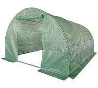 Serre tunelle de Jardin 4 x 3 m Lys - 12 m² - 140g - Vert