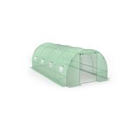 Serre tunnel de jardin 18M² avec bâche renforcée