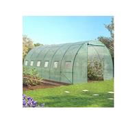 Probache Serre tunnel de jardin CRIMÉE 18 m² Verte 6x3 m – Gamme maraîchère