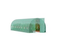 Serre Tunnel De Jardin 835x290x225cm Tente Abri Plantes Avec Cadre Acier Galvanisé