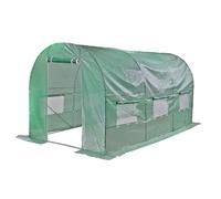 Serre tunnel de jardin 9 m² - 4500 x 2000 x 2000 mm D47004
