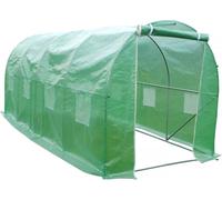 Serre Tunnel De Jardin Althea - 9m² - 4.5 X 2 X 2 Vert