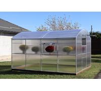 Serre ultra résistante 3x6M avec polycarbonate 10MM "Bruno" - Ta solution toute l'année pour des récoltes abondantes !
