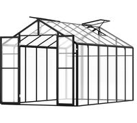 Serre VEVOR en polycarbonate, 236x346x207cm, maison de plantes avec 2 fenêtres d'aération, serre style pavillon avec porte battante, kit de serre accessible en aluminium pour le jardin en plein air