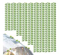 Serres Pinces de Fixation - 200 Pinces de Fixation pour Bâche de Jardin | Attaches pour Film de Serre - pour Jardiniers Amateurs et Agriculteurs Urbains - Remplacement de Bâche de Jardin