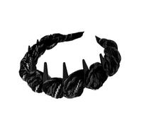 Serres-têtes à Picots pour Femmes | Bandeau Large Anti-Dérapant avec Picots | Bandeaux Femme Large en Laine Enroulée | Pour Femmes et Adolescents Maquillage Maison Voyage Coiffure