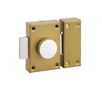 Serruprix - Verrou à bouton, automatique, pour porte intérieure ou de meuble - SP