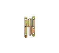 Serrupro - Paumelle de porte de Paris - 80 x 45 mm, droite