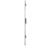 Serrure 3 points à larder ELECTA rouleau Axe 25mm têtière U inox - ISEO - 785201252 Noir G