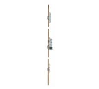 Serrure 3 points droite à fouillot SPN1 T204 VACHETTE - Pênes oblongs - Clé I - Axe à 50 mm - Trilock 5000 A2P* - Sans gâche - 18419000