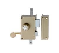 Serrure 3 points en applique MX4500 5 goupilles 5G verticale tirage droite cylindre de 45mm - - MX-4510-5G-1