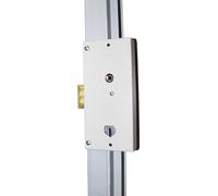 Serrure 3 points en applique sur montant SANS SOUCI double panneton hauteur 2300 mm gauche FICHET 70853014