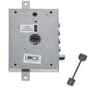 Serrure 3 points Heavy double panneton pour AT4 P49/P42 droite - DIERRE - DIE7111DX