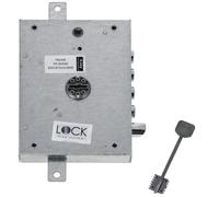 Serrure 3 points Heavy double panneton pour AT4 P49/P42 droite - DIERRE - DIE7111DX